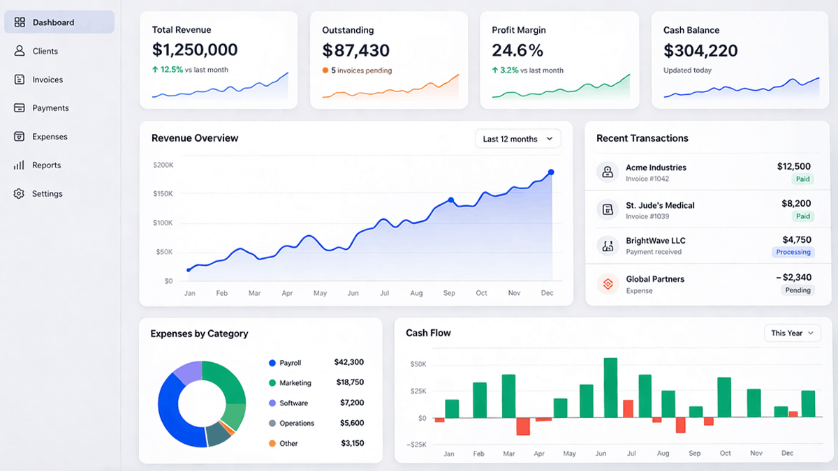B2B SaaS – Construction Accounting Software Company