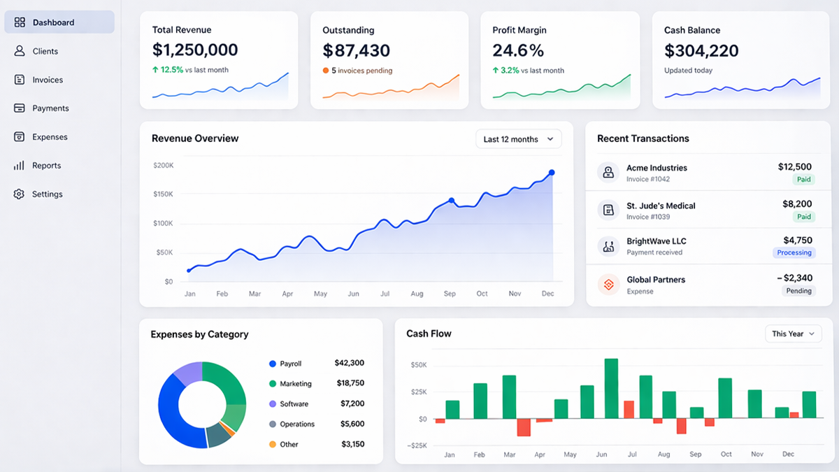 B2B – Construction Accounting Software Company