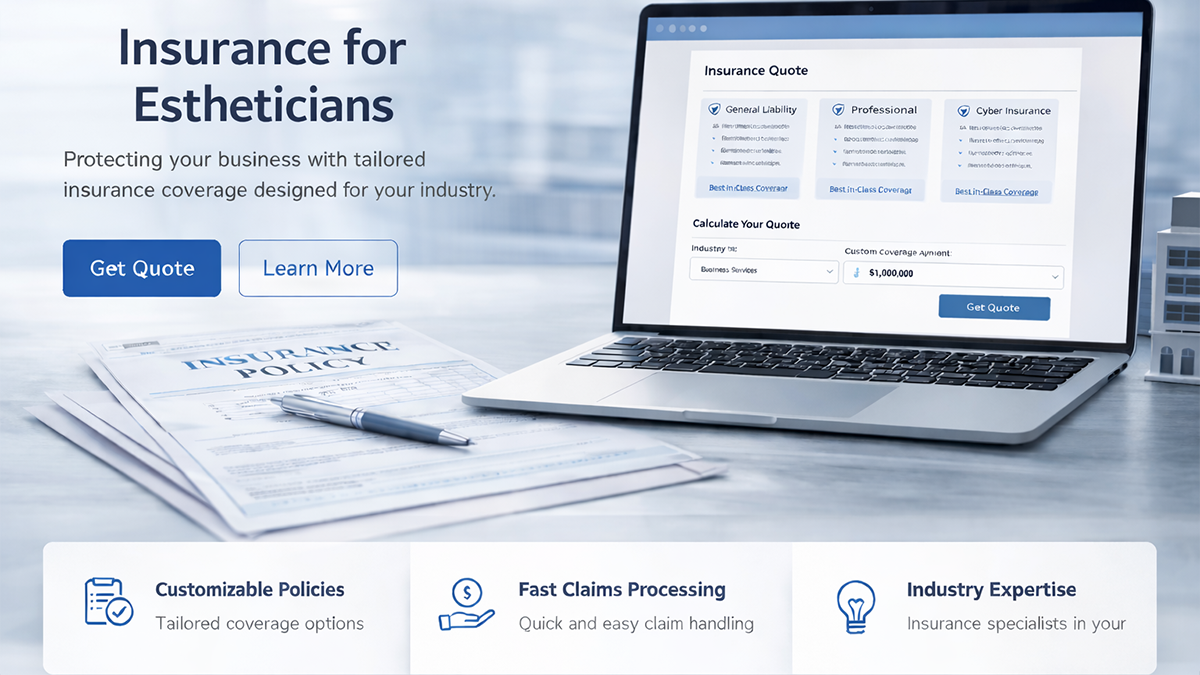 B2B – Esthetician Insurance Company